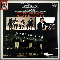 ALBAN BERG SQ. SCHUMANN (PIANO QUINTET) + MOZART. EMI 27 0447 DIG
