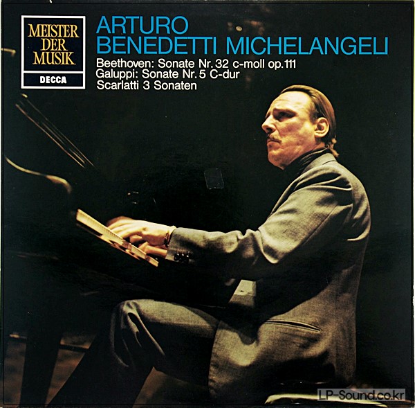 ARTURO BENEDETTI MICHELANGELI  BEETHOVEN GALUPPI 6.41551 AN