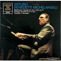 ARTURO BENEDETTI MICHELANGELI  BEETHOVEN GALUPPI 6.41551 AN