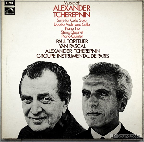 MUSIC OF ALEXANDER TCHEREPNIN  EMI  CSD 3725