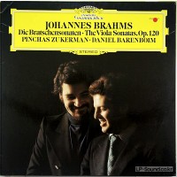 BRAHMS THE VIOLA SONATAS ZUKERMAN BARENBOIM DG 2530 722