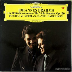 BRAHMS THE VIOLA SONATAS ZUKERMAN BARENBOIM DG 2530 722