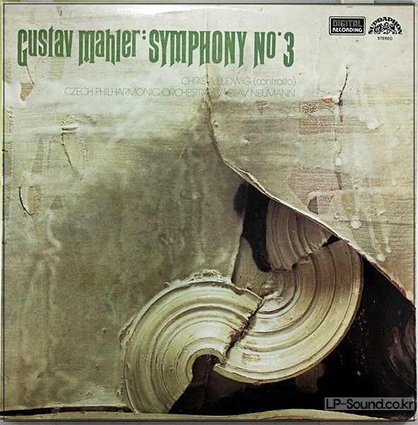 MAHLER  NO.3 CHRISTA LUDWIG – CPO NEUMANN   SUPRAPHON DIGITAL 2LP