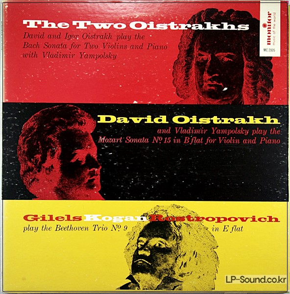 BACH MOZART BEETHOVEN MC 2005 SONATA TRIO OISTRAKH  MC 2005