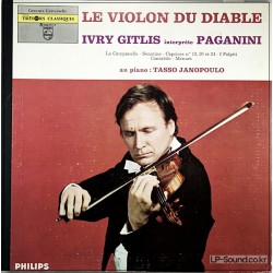 PAGANINI*LE VIOLON IVRY GITLIS  DU DIABLE *PHILIPS  635 777 LY