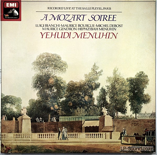 MOZART SOIREE / MENUHIN / BIANCHI / GENDRON  ASD 3329