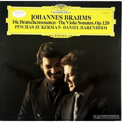 BRAHMS THE VIOLA SONATAS ZUKERMAN BARENBOIM DG 2530 722