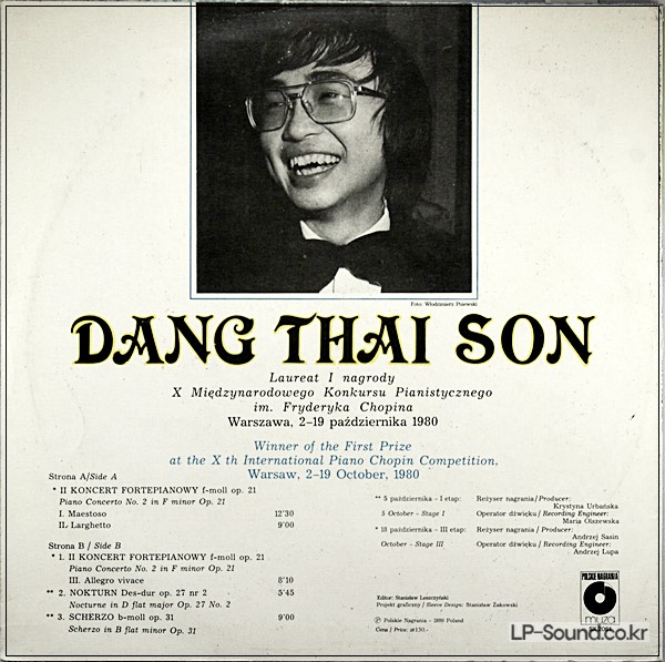 CHOPIN PIANO CONCERTO N°2, NOCTURNE & SCHERZO LIVE DANG THAI SON MUZA