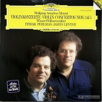 MOZART VIOLIN CONCERTO NO.3&5 PERLMAN LEVINE DG 415 975-1