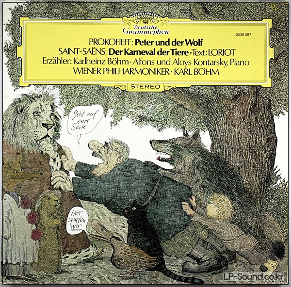 PROKOFIEW, SAINT-SAëNS PETER UND DER WOLF / CARNIVAL OF THE ANIMALS (LORIOT)