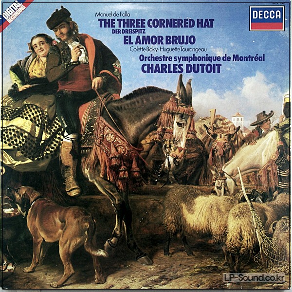 DE FALLA THE THREE CORNERED HAT DUTOIT MONTREAL DECCA