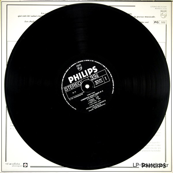 CHOPIN DE FALLA PIANO CONCERT CLARA HASKIL     PHILPS 6570 591