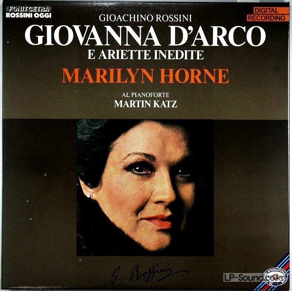 MARILYN HORNE / ROSSINI GIOVANNA D'ARCO / FONIT CETRA