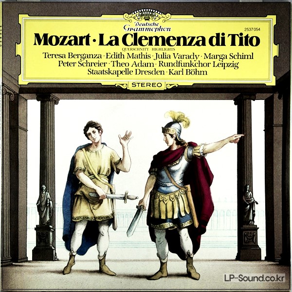 MOZART ·LA CLEMENZA DI TITO (QUERSCHNITT ·HIGHLIGHTS) 2537 054