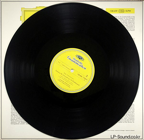 TCHAIKOVSKY SYMPHONY NO 6 SLPM 138 659