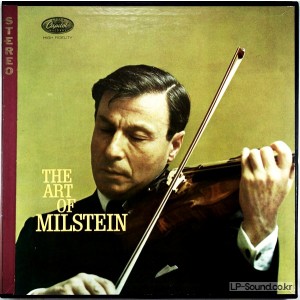 NATHAN MILSTEIN RECITAL ' THE ART OF MILSTEIN' CAPITOL 1ST PRESS, STEREO