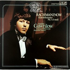 RACHMANINOFF - KLAVIERKONZERT NR. 3 D-MOLL ANDREI GAVRILOV
