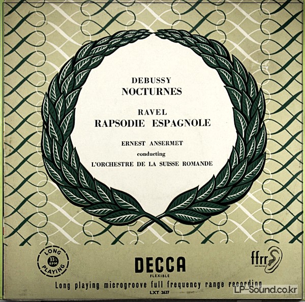 DEBUSSY*RAVEL*-ERNEST ANSERMET,  NOCTURNES / RAPSODIE ESPAGNOLE