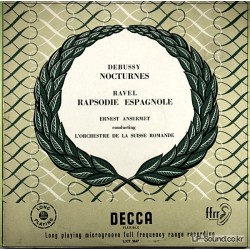DEBUSSY*RAVEL*-ERNEST ANSERMET,  NOCTURNES / RAPSODIE ESPAGNOLE