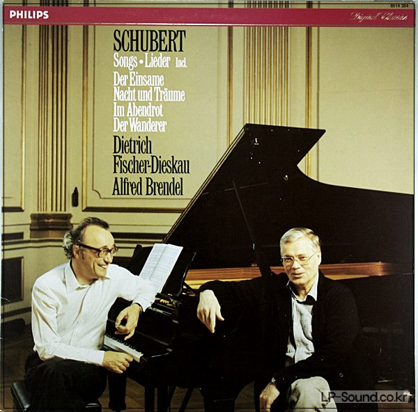 SCHUBERT BRENDEL FISCHER-DIESKAU PHILIPS DIGITAL 6514 384