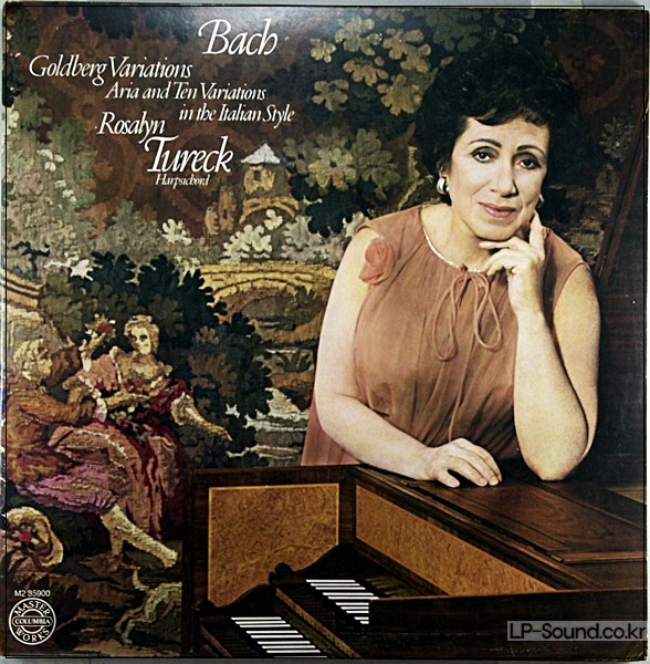 BACH THE GOLDBERG VARIATIONS ROSALYN TURECK / CBS  2 LPS