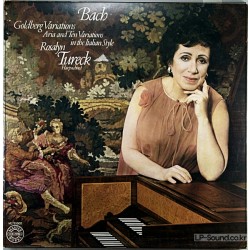 BACH THE GOLDBERG VARIATIONS ROSALYN TURECK / CBS  2 LPS