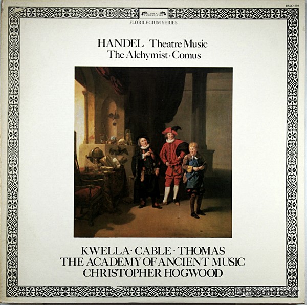 HANDEL - THEATRE MUSIC VOL. II - ACADEMY OF ANCIENT MUSIC, HOGWOOD - DSLO 598