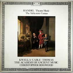 HANDEL - THEATRE MUSIC VOL. II - ACADEMY OF ANCIENT MUSIC, HOGWOOD - DSLO 598