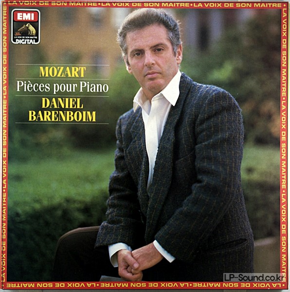 MOZART PIANO WORKS KLAVIERSTüCKE (DANIEL BARENBOIM  270382 1