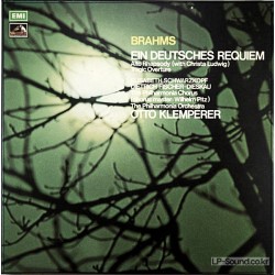 BRAHMS DEUTSCHES REQUIEMOTTO KLEMPERER ASD SLS 821