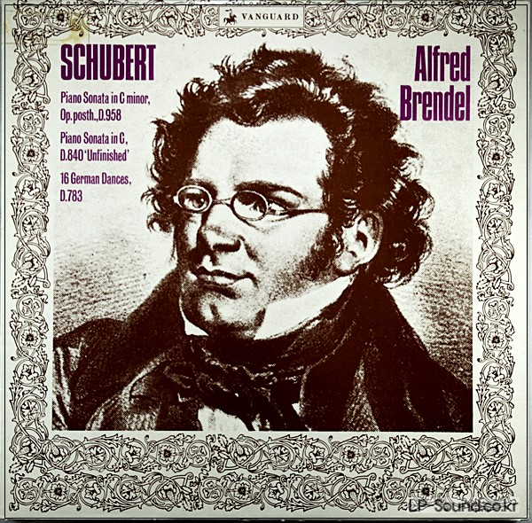 SCHUBERT PIANO SONATA D 958 D 840 D 783  BRENDEL VANGUARD