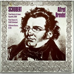 SCHUBERT PIANO SONATA D 958 D 840 D 783  BRENDEL VANGUARD