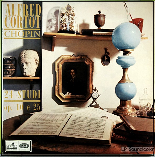 CHOPIN: 24 ETUDES - ALFRED CORTOT **HMV QALP 10155 ED1