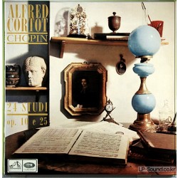 CHOPIN: 24 ETUDES - ALFRED CORTOT **HMV QALP 10155 ED1