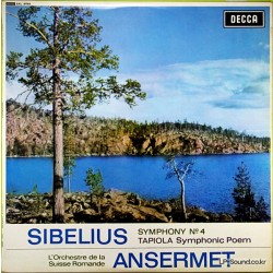 SIBELIUS NO.4 ANSERMET ORIG DECCA SXL 6095
