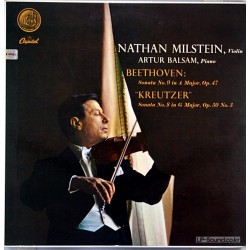 BEETHOVEN VIOLIN S'S LP MILSTEIN CAPITOL P8430