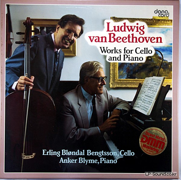 BEETHOVEN CELLO SONATAS BLØNDAL BENGTSSON BLYME DANACORD 231/3