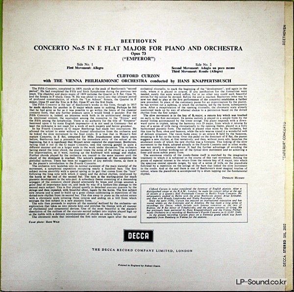 BEETHOVEN CONCERTO NO.5 