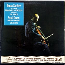 DVORAK CELLO CONC/BRUCH KOL NIDRE JANOS STARKER SR 90303