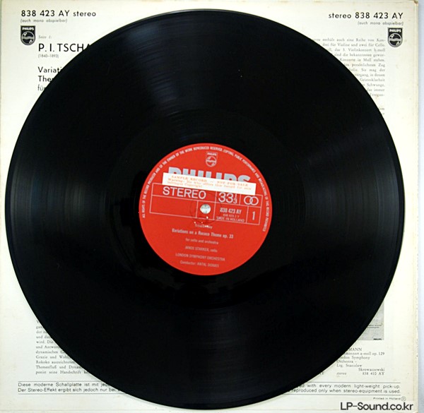 TSCHAIKOWSKY / SAINT-SAENSSTARKER / DORATI - PHILIPS 838 423 AY
