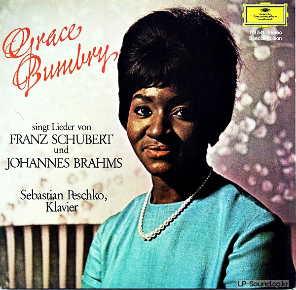 FRANZ SCHUBERT UND JOHANNES BRAHMS VARIOUS  GRACE BUMBRY , SEBASTIAN
