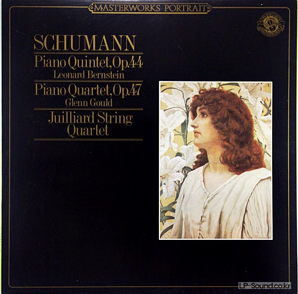 SCHUMANN PIANO QUINTET OP 44  OP 47     JUILLIARD QUARTET CBS