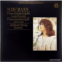 SCHUMANN PIANO QUINTET OP 44  OP 47     JUILLIARD QUARTET CBS