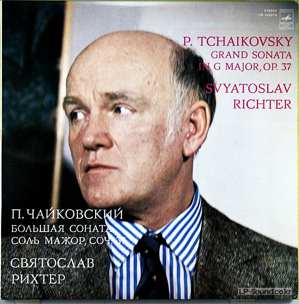 TCHAIKOVSKY GRAND SONATA PIANO  SVIATOSLAV RICHTER  MELODIYA