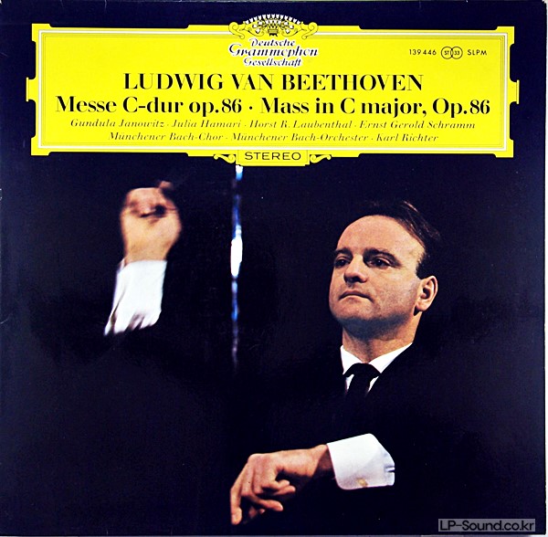 BEETHOVEN- MASS IN C MAJOR CONDITION VINYL RECORD * 139 446