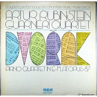 DVORAK - PIANO QUARTET  GUARNERI QUARTET  RCA LSC 3340