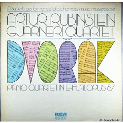 DVORAK - PIANO QUARTET  GUARNERI QUARTET  RCA LSC 3340