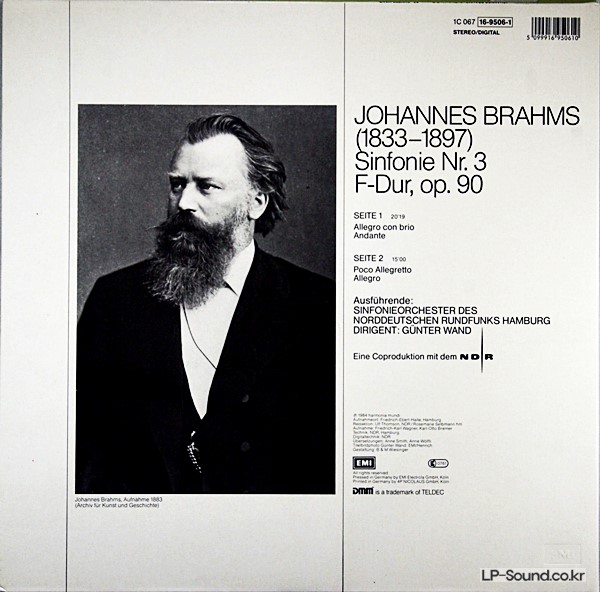 JOHANNES BRAHMS: THE FOUR SYMPHONIES  NO.3 DIGITAL