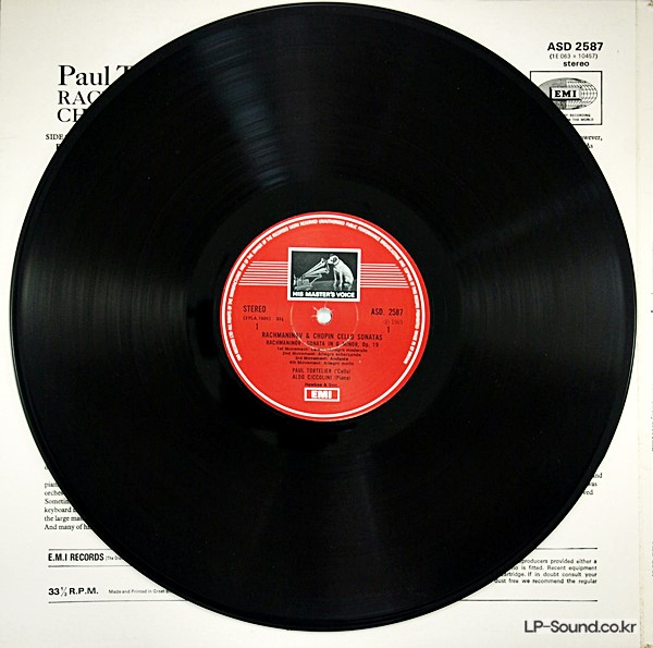 PAUL TORTELIER & CICCOLINI SONAT ORIG ASD 2587