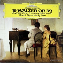 JOHANNES BRAHMS - WALZER, OP. 39 / SOUVENIR DE LA RUSSIE /
